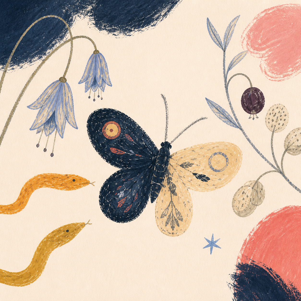Poetic Nook theme illustration